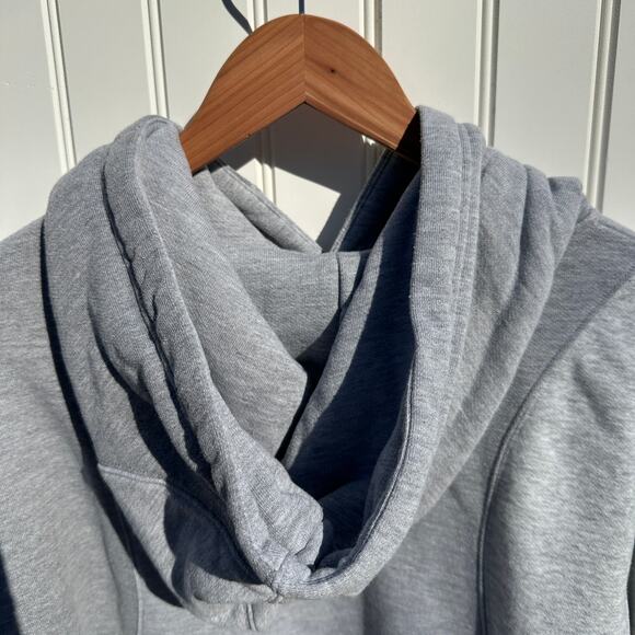 Alo Yoga Make Waves Hoodie Small Womens / XS Mens Athletic Heather Grey Tonal - Picture 15 of 16